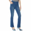 Outlet 🤩 DG2 By Diane Gilman Stretch Knit Twill Boot-Cut Jegging Indigo 😀