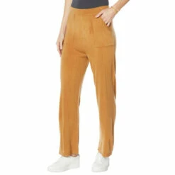 Coupon 😉 DG2 By Diane Gilman Lux Touch Straight-Leg Cozy Pant Gun Metal 🧨