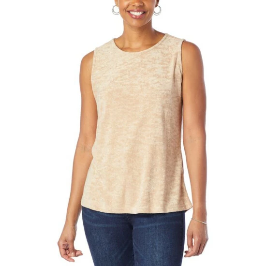 Best reviews of ๐งจ DG2 By Diane Gilman Terry Cloth Crew-Neck Tank Coral ๐ - Image 6