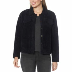 Promo 🎁 DG2 By Diane Gilman Fuzzy Knit Sweater Jacket Black 👏