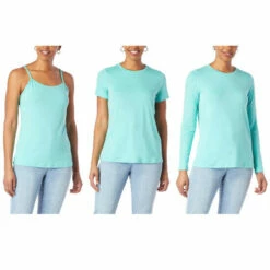 Cheap 🛒 DG2 By Diane Gilman Everyday Jersey Knit 3-piece Travel Set Aqua ✨