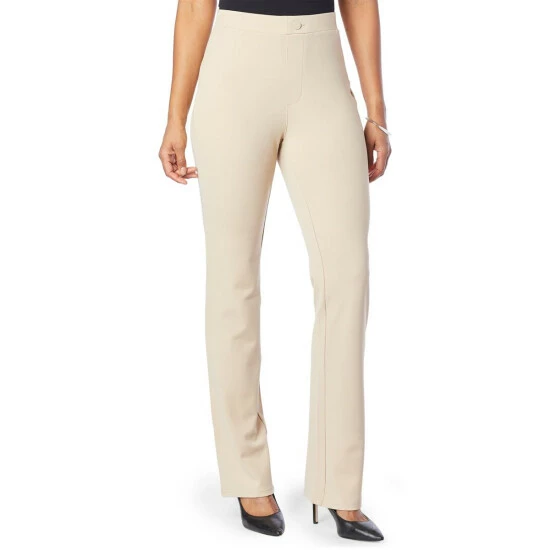 New 💯 DG2 By Diane Gilman 4-Way All Day Knit Twill Pant Black 💯