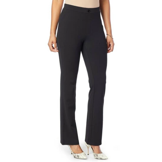 New 💯 DG2 By Diane Gilman 4-Way All Day Knit Twill Pant Black 💯 - Image 4