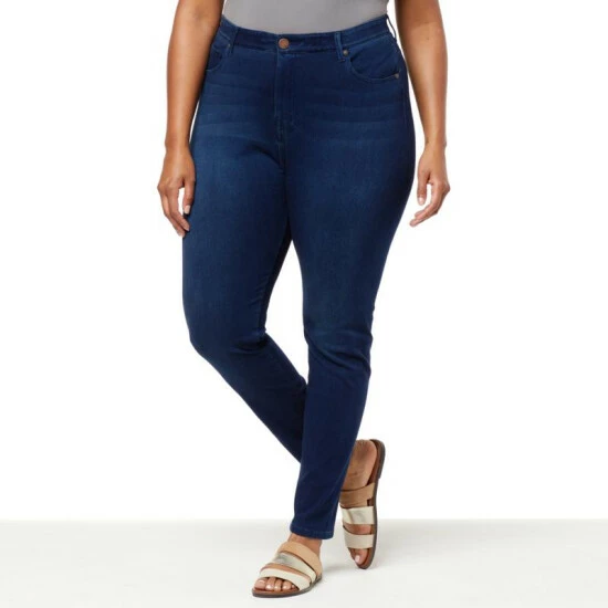 Flash Sale 🥰 DG2 By Diane Gilman Super Stretch Knit Denim Seamless Lean Jean Black 😀 - Image 13