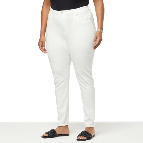 Flash Sale 🥰 DG2 By Diane Gilman Super Stretch Knit Denim Seamless Lean Jean Black 😀 - Image 15