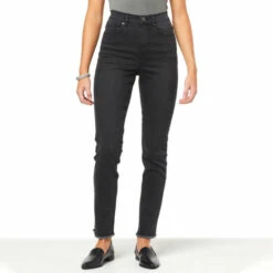 Deals 🛒 DG2 By Diane Gilman New Classic Stretch Signature Fray Hem Skinny Jean Midtone 🛒