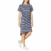 Best deal ✔️ DG2 By Diane Gilman Wrap Front Hi-Low Hem 👗 Dress French Blue ⌛