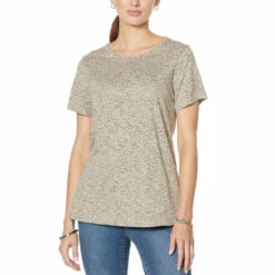 Flash Sale 🤩 DG2 By Diane Gilman "DG Downtime" Reverse Side Printed Tee White ⭐