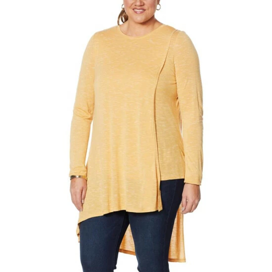 Best Pirce ⭐ DG2 By Diane Gilman Hi-Low Overlayer Top Spice 🛒 - Image 4