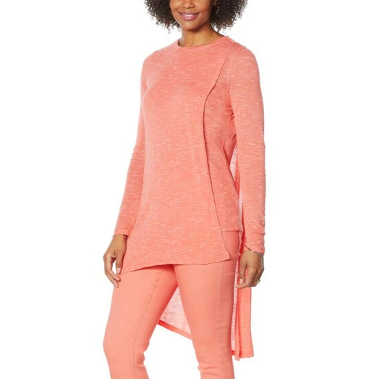 Best Pirce ⭐ DG2 By Diane Gilman Hi-Low Overlayer Top Spice 🛒 - Image 7