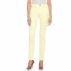 Brand new 🎉 DG2 By Diane Gilman DG2 SuperStretch Denim Skinny Jean - Pastel Pale Yellow 💯