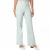 Budget 😍 DG2 By Diane Gilman Virtual Stretch Wide-Leg Denim Jean Seafoam 🔔