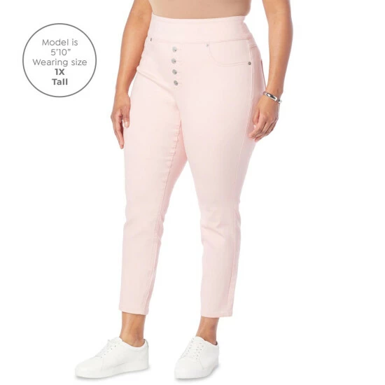 Discount โ๏ธ DG2 By Diane Gilman Virtual Stretch Comfort Waist Pull On Jegging Blush ๐ - Image 6