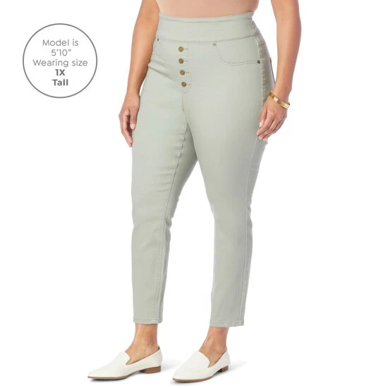 Discount โ๏ธ DG2 By Diane Gilman Virtual Stretch Comfort Waist Pull On Jegging Blush ๐ - Image 7