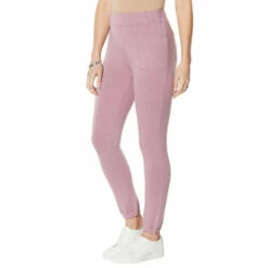 Promo 👍 DG2 By Diane Gilman "DG Downtime" French Terry Slim Jogger Pant 🔔