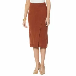 Buy 😉 DG2 By Diane Gilman Lux Touch Sweater Knit Pencil 👗 Skirt 🛒