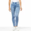 Discount ❤️ "As Is" DG2 By Diane Gilman Virtual Stretch 2-Tone Seamed Skinny Ankle Jean 🥰