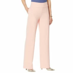 Cheapest 🔥 "As Is" DG2 By Diane Gilman Wrinkle-Resistant Stretch Crepe Pull-On Trouser 😀