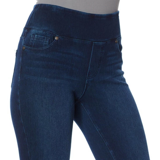 Deals 🔔 "As Is" DG2 By Diane Gilman Stretch Knit Twill Boot-Cut Jegging - Basic ⭐ - Image 7