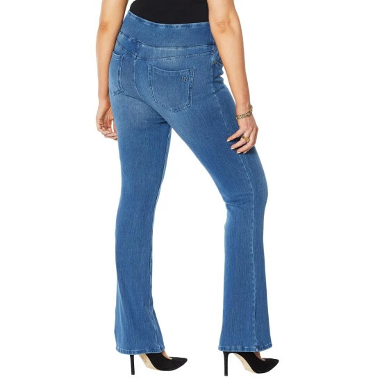 Deals 🔔 "As Is" DG2 By Diane Gilman Stretch Knit Twill Boot-Cut Jegging - Basic ⭐ - Image 8