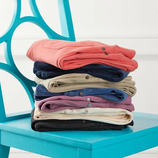 Deals 🔔 "As Is" DG2 By Diane Gilman Stretch Knit Twill Boot-Cut Jegging - Basic ⭐ - Image 9