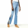 Best reviews of 👍 "As Is" DG2 By Diane Gilman New Classic Stretch Patchwork Flare Jean 🛒