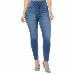 Flash Sale ⭐ "As Is" DG2 By Diane Gilman Virtual Stretch Comfort Waist Pull On Jegging 😍