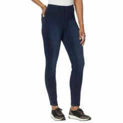 Best Sale 🧨 "As Is" DG2 By Diane Gilman Virtual Stretch Denim Pull-On Ultra-Skinny Jean 🛒