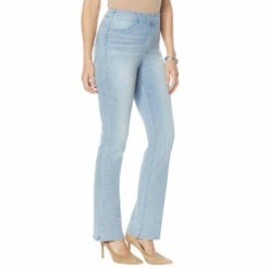 Wholesale 🎁 "As Is" DG2 By Diane Gilman Infinity Stretch Tri-Fit Pull-On Bootcut Jegging 🌟