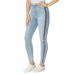 Hot Sale 😉 "As Is" DG2 By Diane Gilman Classic Stretch Side Stripe Ultra Skinny Jean 🛒
