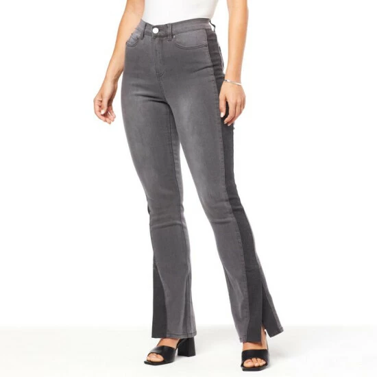 Brand new ⌛ DG2 By Diane Gilman New Classic Stretch Split Side Panel Bootcut Jean Indigo 😍 - Image 7