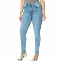 Hot Sale 🥰 DG2 By Diane Gilman Virtual Stretch Ultra Skinny Jean - Basic Chambray 🛒