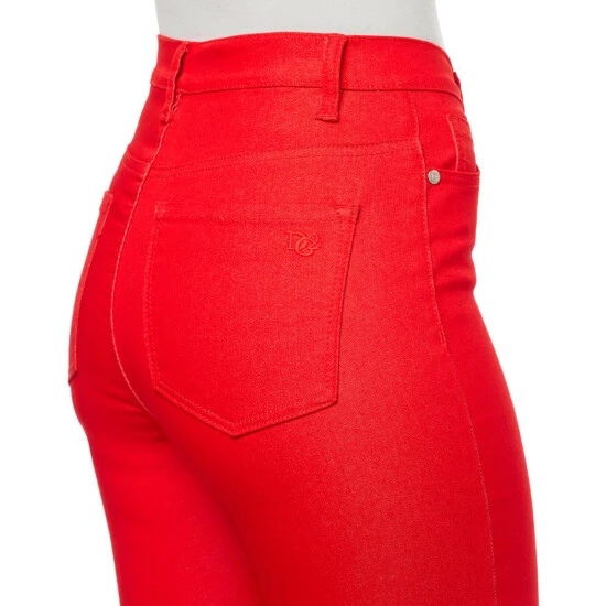 Hot Sale ⭐ DG2 By Diane Gilman Virtual Stretch Skinny Jean Red 😍 - Image 4