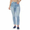 Brand new 🤩 DG2 By Diane Gilman Virtual Stretch Scalloped Hem Cropped Jean Midtone 🛒
