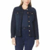 Brand new 👏 DG2 By Diane Gilman Classic Stretch Signature Denim Jacket Indigo 🌟